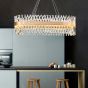 SE LED 80  TWILIGHT RECTANGLE L80cm  GOLD 23,2W 3000K-6500K 3CCT REMOTE CONTROL  2 YEARS WARRAN HOMELIGHTING 77-51198
