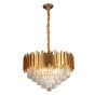 SE21-14-11 IMPERIAL CASCADE GOLD Φ60*42-120cm  E14*11   2 YEARS WARRANTY HOMELIGHTING 77-51205