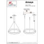SE LED 100 AMAYA PENDANT GOLD MAT HOMELIGHTING 77-8149