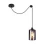 KQ 8877-1 SMOG PENDANT SMOKED GLASS HOMELIGHTING 77-8200
