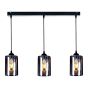 KQ 8877-3 SMOG PENDANT SMOKED GLASSES Ζ2 HOMELIGHTING 77-8201