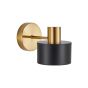 SE21-GM-16-MS1 GOLD MATT WALL LAMP BLACK METAL SHADE+ HOMELIGHTING 77-8307