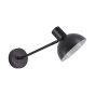 SE21-BL-22-MS3 ADEPT BLACK WALL LAMP BLACK METAL SHADE+ HOMELIGHTING 77-8325