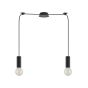 SE21-BL-4-BL2 ADEPT TUBE Black Pendant+ HOMELIGHTING 77-8479