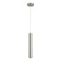 SE21-NM-5-3NM ADEPT TUBE NICKEL MAT Nickel Matt Pendant+ HOMELIGHTING 77-8662