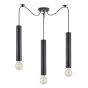 SE21-BL-5-BL3 ADEPT TUBE BLACK Black Pendant+ HOMELIGHTING 77-8670