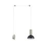 SE21-NM-4-NM1W-MS3 ADEPT TUBE Nickel Matt Wall Lamp Black Metal Shade+ HOMELIGHTING 77-8803