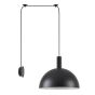 SE21-BL-4-NM1W-MS40 ADEPT TUBE Black Matt Wall Lamp Black Metal Shade+ HOMELIGHTING 77-8821