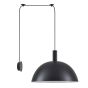 SE21-BL-4-NM1W-MS50 ADEPT TUBE Black Matt Wall Lamp Black Metal Shade+ HOMELIGHTING 77-8822