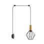 SE21-GM-4-NM1W-GR1 ADEPT TUBE Gold Matt Wall Lamp Black Metal Grid+ HOMELIGHTING 77-8827