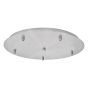 SE21-NM-4-5BL-GR12 ADEPT FLEX Nickel Matt Pendant Black Metal Grid+ HOMELIGHTING 77-8921