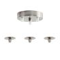 SE21-NM-4-BL3-GR12 ADEPT FLEX Nickel Matt Pendant Black Metal Grid+ HOMELIGHTING 77-8924
