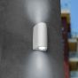 FUMAGALLI MARTA 90 2L ΑΠΛΙΚΑ ΤΟΙΧΟΥ UP/DOWN 2xGU10 2,9W 2CCT(2700K-4000K) 170X92mm ΛΕΥΚΗ Eurolamp 145-26271