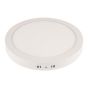 ΦΩΤΙΣΤΙΚΟ ΕΞΩΤΕΡΙΚΟ LED SLIM 12W 4000K Φ170 ΛΕΥΚΟ PLUS Eurolamp 145-68507