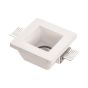 ΣΠΟΤ ΓΥΨΙΝΟ ΤΕΤΡΑΓΩΝΟ 1XGU10 120x120x62mm Eurolamp 147-53202