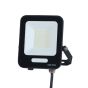 ΠΡΟΒΟΛΕΑΣ LED SMD 30W ΜΑΥΡΟΣ IP66 4000K PLUS Eurolamp 147-69007