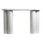 ΚΟΝΣΟΛΑ ΞΥΛΙΝΗ ΛΕΥΚΗ 120x40x75cm Eurolamp 810-00045