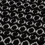Boho 60x60 black πατάκι μπάνιου Sealskin  800102