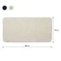 Angora 70x140 off-white πατάκι μπάνιου Sealskin 800118