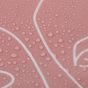 Mind 180x200 dark pink κουρτίνα μπάνιου πλαστική Sealskin  800147
