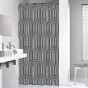 Brave 180x200 black κουρτίνα μπάνιου πλαστική Sealskin 800148