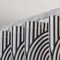 Brave 180x200 black κουρτίνα μπάνιου πλαστική Sealskin 800148