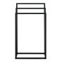 Tube black κρεμάστρα επιδαπέδια Sealskin 800198