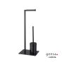Χαρτοθήκη Επιδαπέδια με Πιγκάλ Sealskin Geesa Black 800203-400