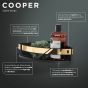 Tiger Cooper Ράφι Γωνιακό 21 cm Black / Polished gold 800563  800563