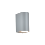 it-Lighting Michigan 2xGU10 Outdoor Up-Down Wall Lamp Grey D14.7cmx9cm 80200134