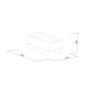 it-Lighting Isabella LED 12W 3000K Outdoor Wall Lamp Black D:100x145x245mm 80205511