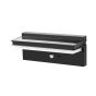 it-Lighting Narlay LED 8W 3000K Solar Outdoor Wall Lamp Black D:260x117x92mm 80206611S