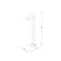 it-Lighting Pueblo - LED 6W 3000K Outdoor Spike / Stand Light in Black Color 80400611