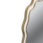 ΚΑΘΡΕΦΤΗΣ ΞΥΛΙΝΟΣ ΧΡΥΣΟΣ - ΛΕΥΚΟΣ 50x2.5x80cm Eurolamp 811-30014