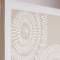 ΠΙΝΑΚΑΣ ΚΑΜΒΑΣ ΚΥΚΛΟΙ ΜΠΕΖ - ΛΕΥΚΟΣ 80x3x80cm Eurolamp 812-20039
