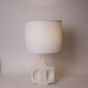 ΕΠΙΤΡΑΠΕΖΙΟ ΦΩΤΙΣΤΙΚΟ ΚΕΡΑΜΙΚΟ ΛΕΥΚΟ 30x53cm Eurolamp 814-50012