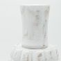 ΒΑΖΟ ΞΥΛΙΝΟ ΛΕΥΚΟ-ΚΑΦΕ 22x41cm Eurolamp 819-00400