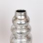 ΒΑΖΟ ΠΗΛΙΝΟ ΑΣΗΜΙ 18x18x36cm Eurolamp 819-00513