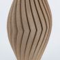 ΒΑΖΟ ΠΟΛΥΡΕΖΙΝ ΚΑΦΕ 24x14x36.2cm Eurolamp 819-01595