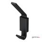 Άγκιστρο μπάνιου διπλό Frame Geesa Black Matt 8415-400