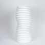 ΒΑΖΟ ΚΕΡΑΜΙΚΟ ΛΕΥΚΟ 17.6x14.3x38cm Eurolamp 752-20401