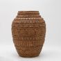 ΒΑΖΟ ΤΣΙΜΕΝΤΕΝΙΟ ΚΑΦΕ 26.5x26.5x34cm Eurolamp 819-00474