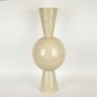 ΒΑΖΟ  ΜΕΤΑΛΛΙΚΟ ΜΠΕΖ 30x30x75cm Eurolamp 752-22052