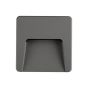 ΦΩΤΙΣΤΙΚΟ ΤΟΙΧΟΥ SLIM LED 3W IP65 230V 3CCT 120X120mm  PRO ΓΡΑΦΙΤΗΣ ARTE ILLUMINA Eurolamp 145-52098