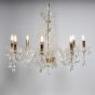 ΠΟΛΥΕΛΑΙΟΣ 8ΦΩΤΟΣ ΜΕ ΚΡΥΣΤΑΛΛΑ ΧΡΥΣΟΣ 82x70cm Eurolamp 757-12026
