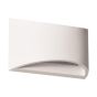 ΑΠΛΙΚΑ ΤΟΙΧΟΥ ΟΒΑΛ MEDIUM ΓΥΨΙΝΗ G9 1x6W 200x80x120mm Eurolamp 147-53302