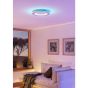 Πλαφονιέρα Οροφής Λευκή 59,5xH5cm LED 2700-6500Κ 4600lm  Ρυθμιζόμενο Εφαρμογή Τηλεχειριστήριο Eglo Padrogiano-Z  900487