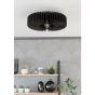 Πλαφονιέρα Οροφής Μαύρη 50xH17,5cm 1xE27 Eglo Palombaia 900831