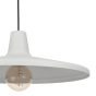 Κρεμαστό Φωτιστικό 42xH110cm Μονόφωτο 1xE27 Λευκό Eglo Miniere 900833