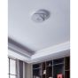 Πλαφονιέρα Οροφής Λευκή 30xH5,6cm  LED 4000K 2100lm Eglo Palagiano 900863
